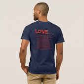 Wat is Love T-shirt? T-shirt (Achterkant volledig)