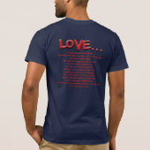 Wat is Love T-shirt? T-shirt (Achterkant)