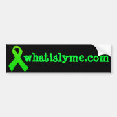 Wat is Lyme-bumpersticker? Bumpersticker (Voorkant)