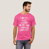 Wat is meer punk dan lezen in de openbare biblioth t-shirt (Voorkant volledig)