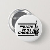 Wat is mijn gnomen? ronde button 5,7 cm (Voorkant /achterkant)