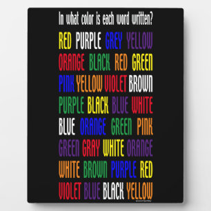 Wat is mijn kleur? fotoplaat