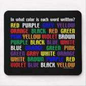 Wat is mijn kleur? muismat (Voorkant)