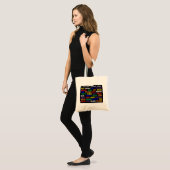 Wat is mijn kleur? tote bag (Voorkant (model))