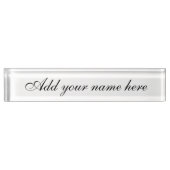 Wat is mijn naam!_ naambordje (Voorkant)