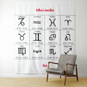 Wat is nog een Jaar Wandtapijt Wandkleed (In situ)