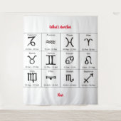 Wat is nog een Jaar Wandtapijt Wandkleed (Voorkant)