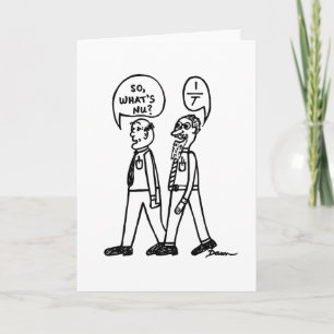 Wat is Nu? Lege Notecard Kaart