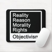 Wat is Objectivism? mousepad Muismat (Met muis)