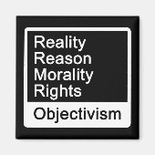 Wat is objectivisme magneet? magneet (Voorkant)