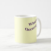 Wat is Occurrin? Koffiemok (Voorkant rechts)