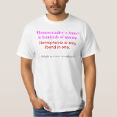 Wat is onnatuurlijker? t-shirt (Voorkant)