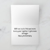 WAT IS "ONZE LIEFT" OP "ONS" JUBILEUM KAART (Binnen)