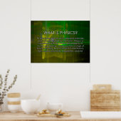 Wat is Physics? Poster (Keuken)