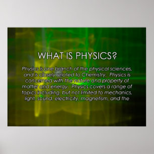 Wat is Physics? Poster