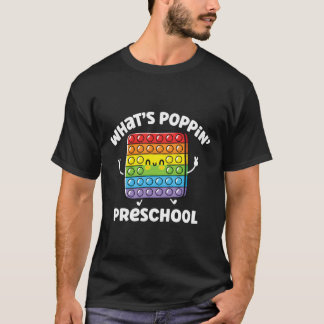 Wat is Poppin_#39_ Peuterschool Sensory Fidget Spe T-shirt