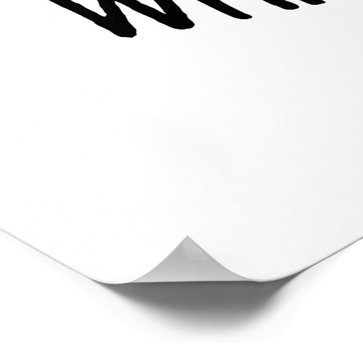 Wat is Poppin Funny Popcorn Pun Poster (Hoek)