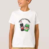 Wat is Poppin Funny Soda Pop Pun? T-shirt (Voorkant)