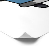 Wat is Poppin Funny Toast Pun Poster (Hoek)