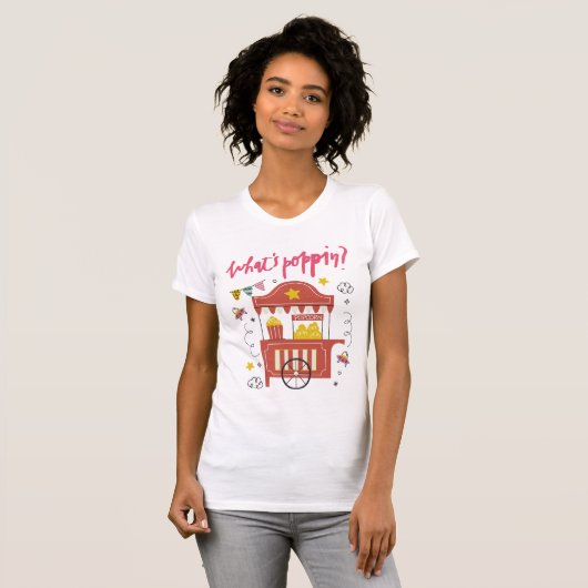 Wat is Poppin’ Popcorn T-shirt (Voorkant volledig)