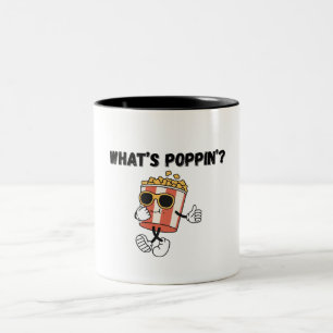 Wat is Poppin’ Popcorn Tweekleurige Koffiemok