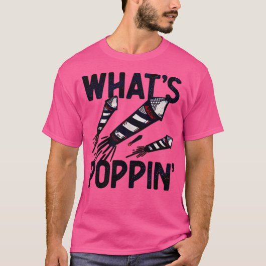 Wat is Poppin? T-shirt (Voorkant)