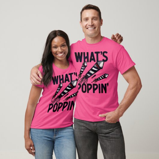 Wat is Poppin? T-shirt (Unisex)