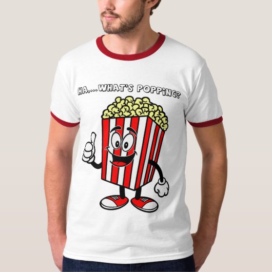 Wat is Popping? Grafisch T-shirt (Voorkant)