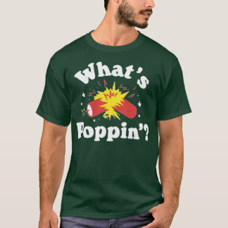 Wat is Poppin's vuurwerk T-shirt