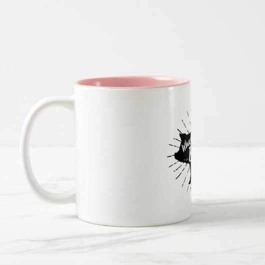 Wat is Shakin Bacon Fun? Tweekleurige Koffiemok (Links)