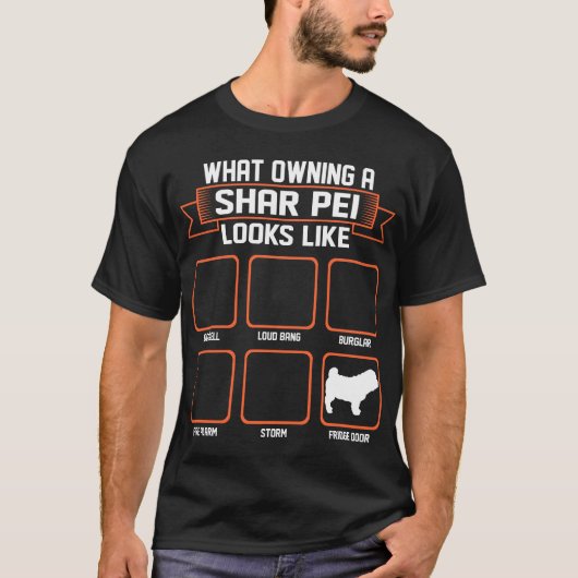 Wat is Shar Pei Dog? T-shirt (Voorkant)