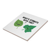 Wat is Stomata met jou? Tegeltje (Zijkant)