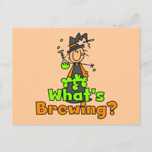 Wat is T-shirts en cadeautjes voor de Brewing Briefkaart