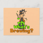 Wat is T-shirts en cadeautjes voor de Brewing Briefkaart (Voorkant)