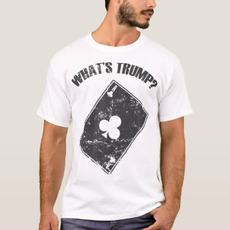 Wat is Trump Euchre Kaart spel Kaarten T-shirt