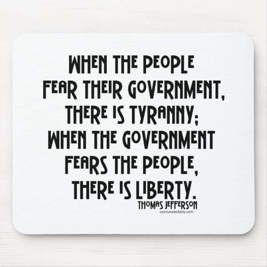 Wat is Tyranny? Muismat (Voorkant)