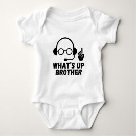 Wat is Up Brother? internet meme Romper