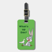 WAT IS UP DOC?™ BUGS BUNNY™ Rabbit Hole Bagagelabel (Voorkant verticaal)