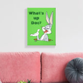 WAT IS UP DOC?™ BUGS BUNNY™ Rabbit Hole Canvas Afdruk (Insitu (Woonkamer))