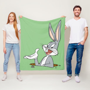 WAT IS UP DOC?™ BUGS BUNNY™ Rabbit Hole Fleece Deken