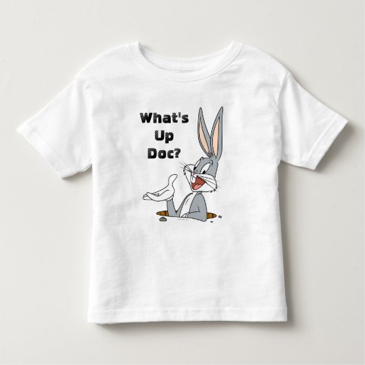 WAT IS UP DOC?™ BUGS BUNNY™ Rabbit Hole Kinder Shirts (Voorkant)