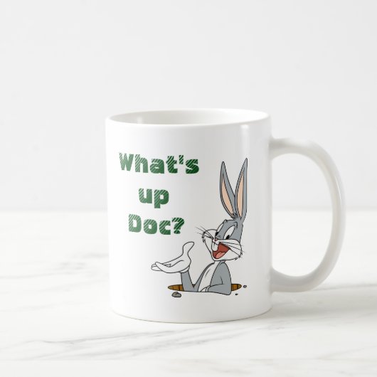 WAT IS UP DOC?™ BUGS BUNNY™ Rabbit Hole Koffiemok (Rechts)