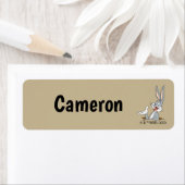 WAT IS UP DOC?™ BUGS BUNNY™ Rabbit Hole Labels (Insitu)