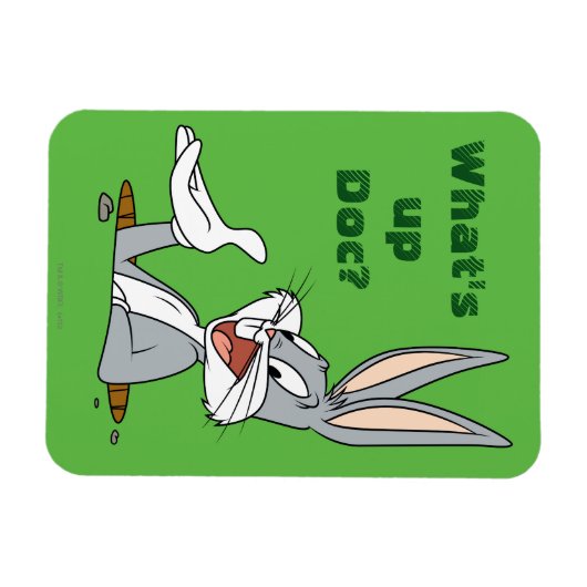 WAT IS UP DOC?™ BUGS BUNNY™ Rabbit Hole Magneet (Horizontaal)