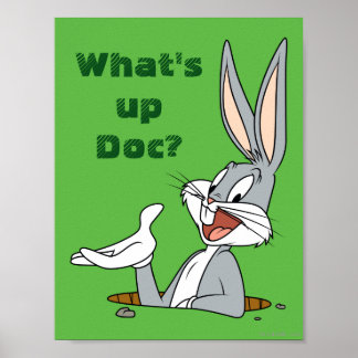 WAT IS UP DOC?™ BUGS BUNNY™ Rabbit Hole Poster