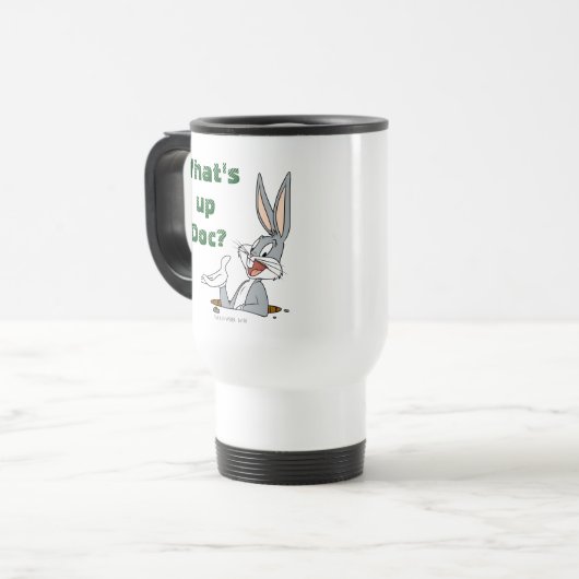 WAT IS UP DOC?™ BUGS BUNNY™ Rabbit Hole Reisbeker (Voorkant links)