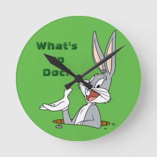 WAT IS UP DOC?™ BUGS BUNNY™ Rabbit Hole Ronde Klok