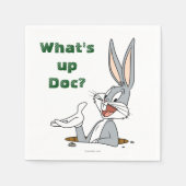 WAT IS UP DOC?™ BUGS BUNNY™ Rabbit Hole Servetten (Voorkant)