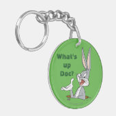 WAT IS UP DOC?™ BUGS BUNNY™ Rabbit Hole Sleutelhanger (Voorkant Links)