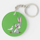 WAT IS UP DOC?™ BUGS BUNNY™ Rabbit Hole Sleutelhanger (Achterkant)